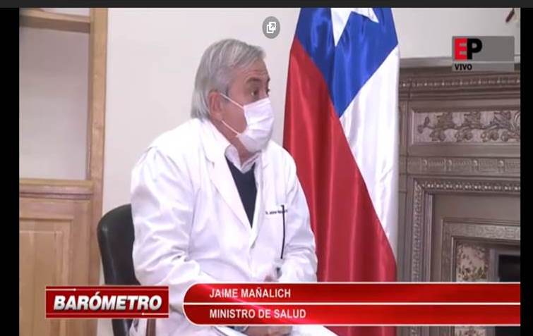  Entrevista a ministro de Salud Jaime Mañalich