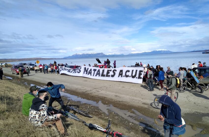  Masiva manifestación de rechazo a megaplanta salmonera de Australis Mar