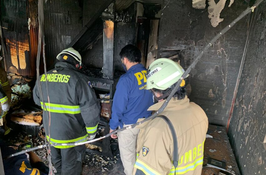  PDI detuvo al presunto autor del incendio de una  vivienda ocurrido en octubre en Puerto Natales