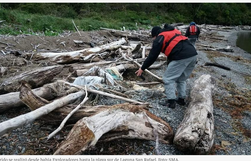  Denuncian diversos residuos salmonicultores en Parque Nacional Laguna San Rafael