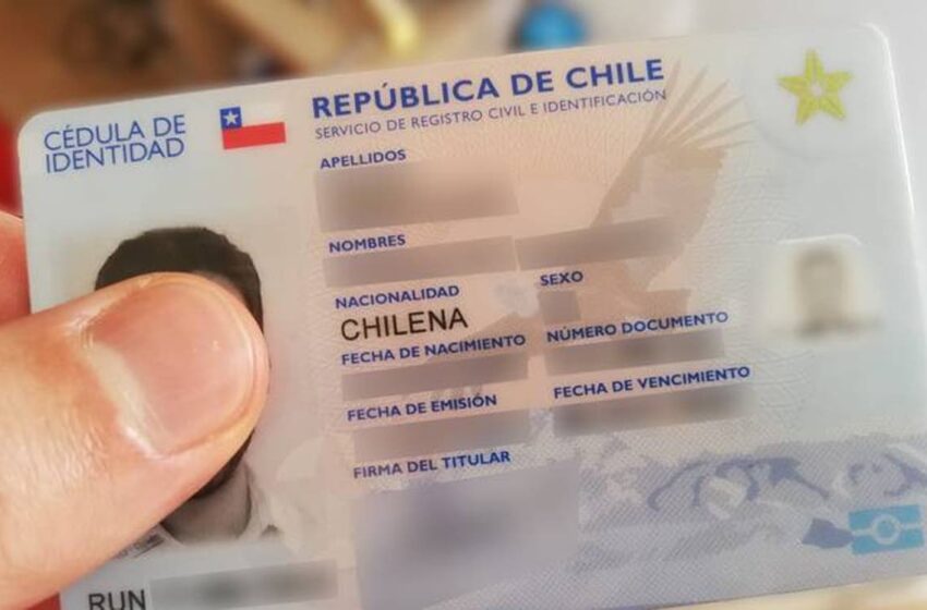  Gobierno extiende vigencia de cédulas de identidad de chilenos vencidas en 2020 y 2021