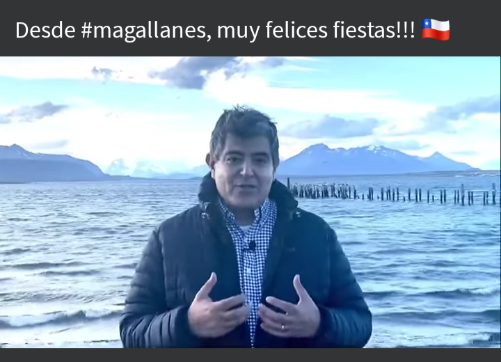  Constituyente Mauricio Daza entregó a los magallánicos saludo de Navidad y Año Nuevo