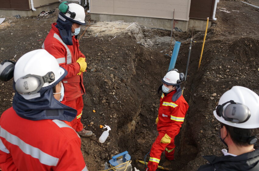  Un 71 por ciento de avance registra red de gas natural en loteo Pueblos Originarios de Puerto Natales