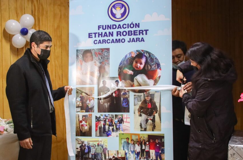  Inauguran oficialmente Fundación Ethan Robert Cárcamo Jara