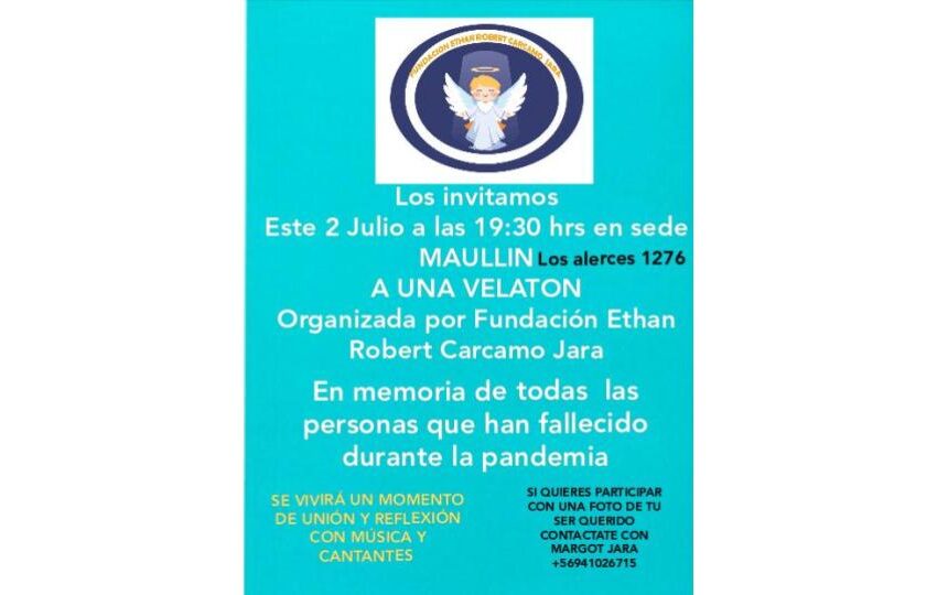  Convocan a Velatón en memoria de personas fallecidas en Pandemia
