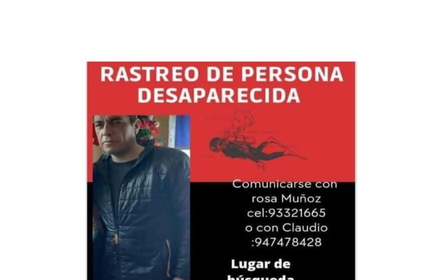 Esta mañana se dio inicio por parte de Carabineros y la Armada de Chile, a la búsqueda de Emilio Pérez en estancia Adela