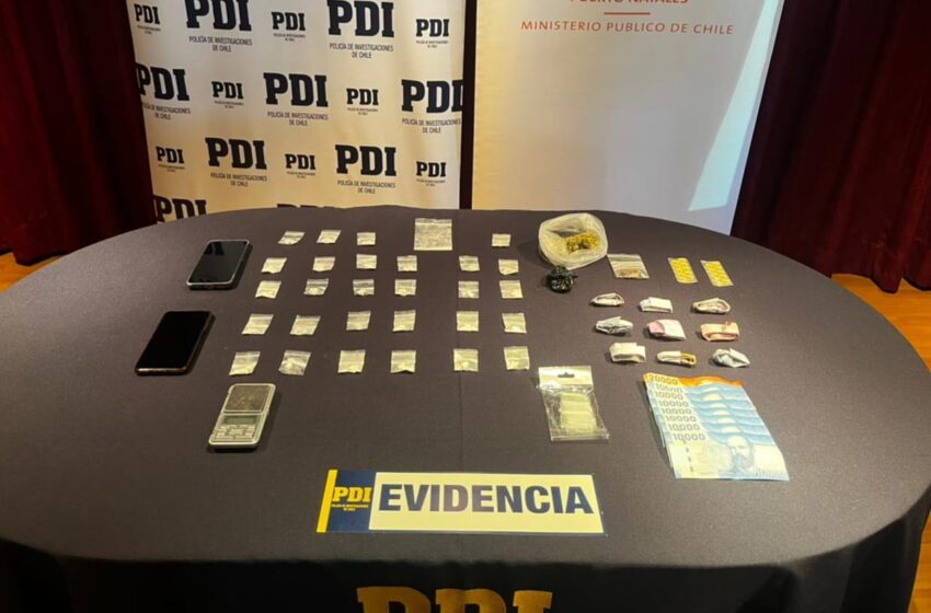  PDI logra reducir punto de microtráfico en Puerto Natales 