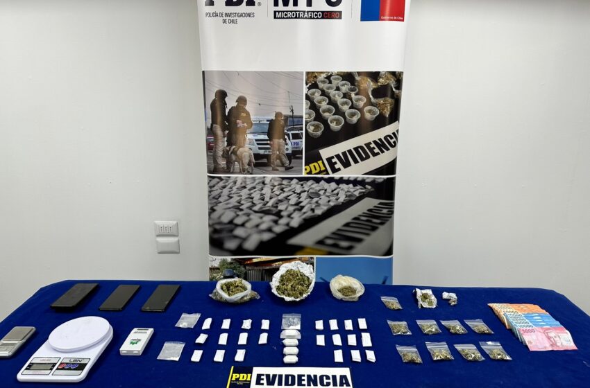  Policiales. PDI Puerto Natales desarticuló dos puntos de venta de droga