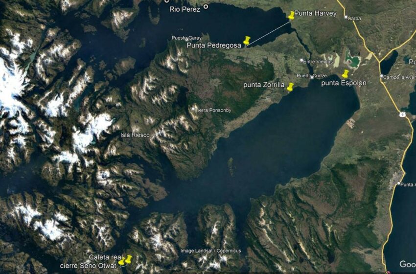  POR ALTOS NIVELES DE MAREA ROJA, SEREMI DE SALUD PROCEDE AL CIERRE DE ESTUARIO FANNY EN SENO OTWAY