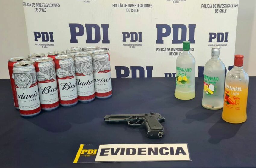  Policiales. PDI Natales detuvo a un sujeto por el delito de robo con intimidación ocurrido en una botillería