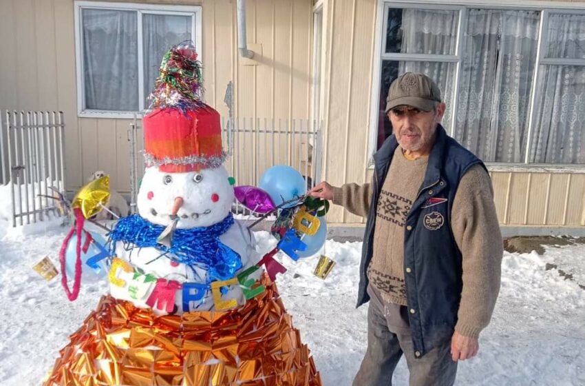  Concurso de monos de nieve: Junta Nro 7 premió a los ganadores