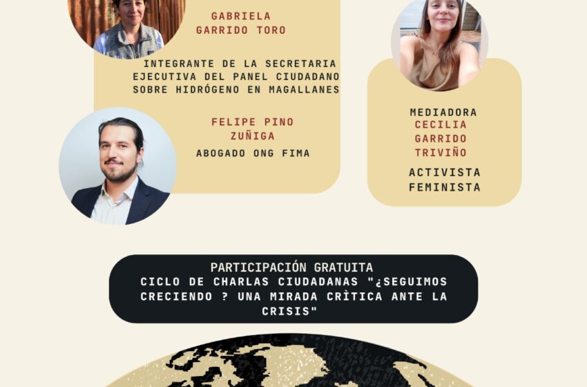  Continúa ciclo de charlas ciudadanas “¿Seguimos creciendo? una mirada crítica ante la crisis” – 29 de septiembre