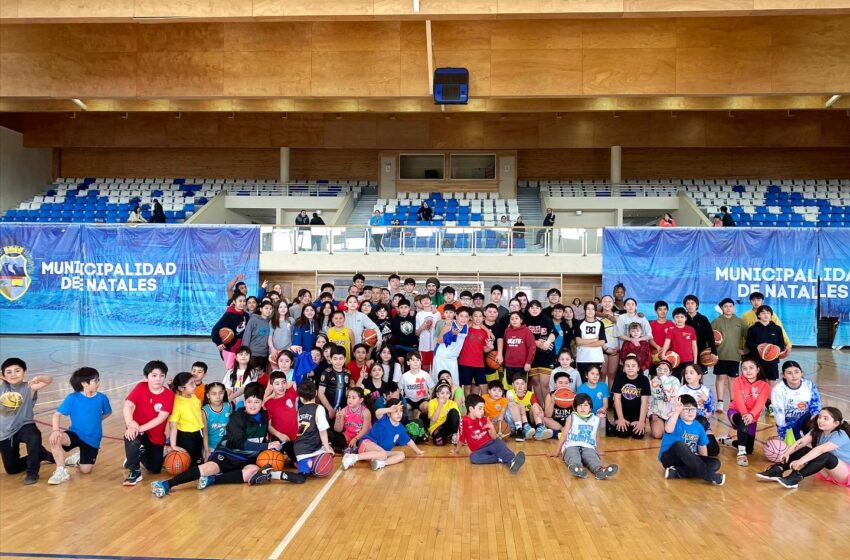  130 niños y niñas participaron de Campus Internacional de Básquet organizado por la Asociación de Básquetbol de Última Esperanza 