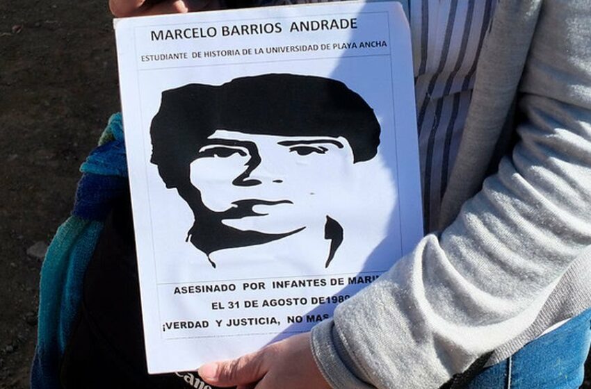  Condenan a 10 años y un día a excapitán de la Armada Sergio Chiffelle por homicidio calificado de Marcelo Barrios Andrade durante la dictadura