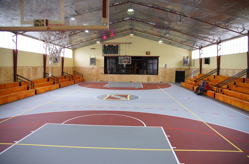  LICEO GABRIELA MISTRAL INAUGURO OBRAS DE MEJORAMIENTO DE SU GIMNASIO