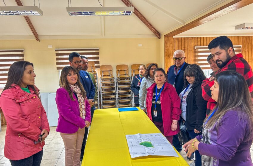  Se efectuó entrega de terrenos para obras de la Junta Vecinal Nº 27 en Natales