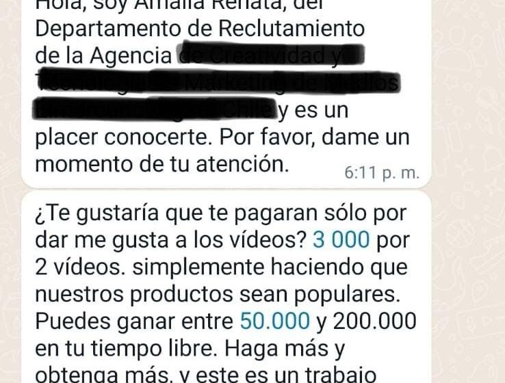  Atención. PDI Punta Arenas advierte sobre nueva estafa: ofrecen oferta laboral fraudulenta