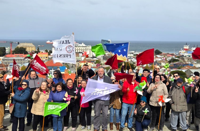  “Gran Remolinazo” de apoyo a Pablo Bussenius  llenó de color y energía el Cerro de la Cruz