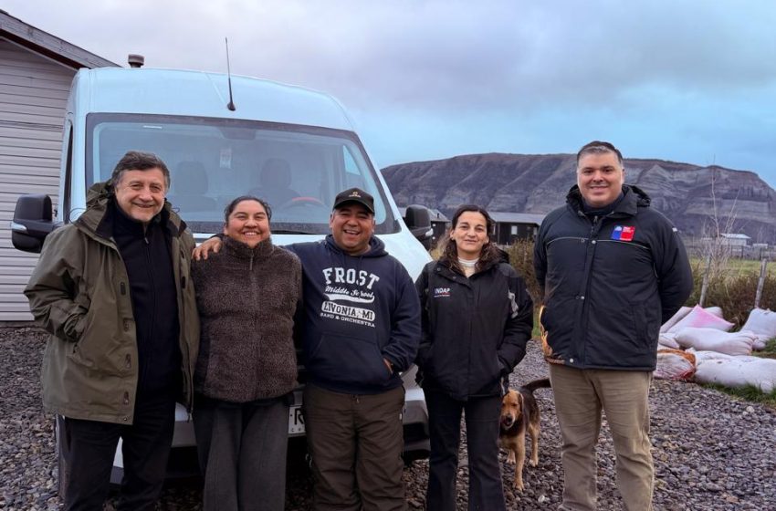  Cosecha en pleno invierno: Un furgón nuevo y la apuesta que cambió la temporada en Puerto Natales 
